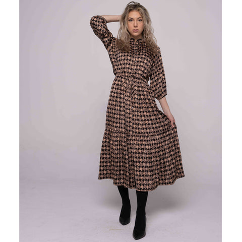 Houndstooth Dress by Ivee