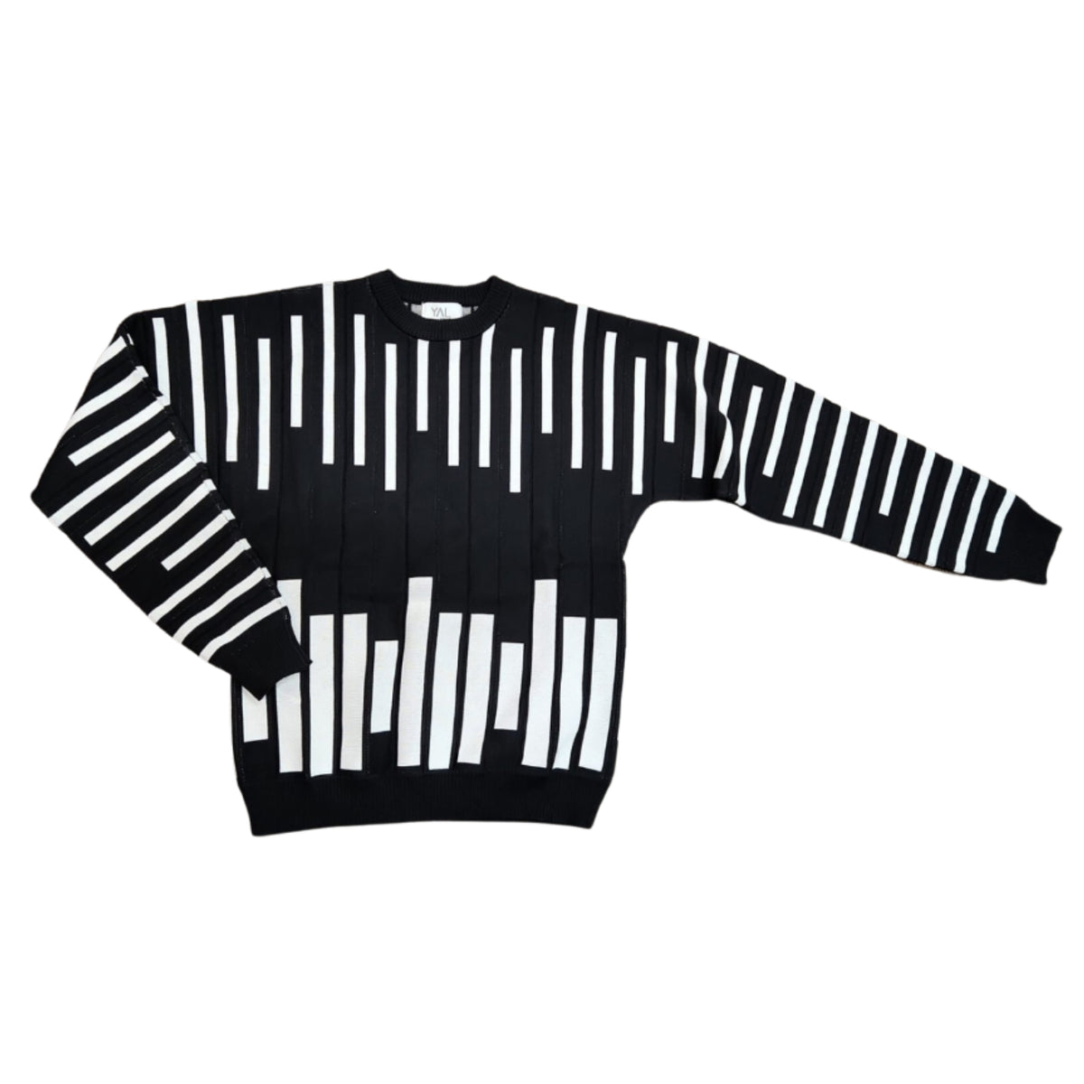 Rectangle Print Sweater Set by Yal