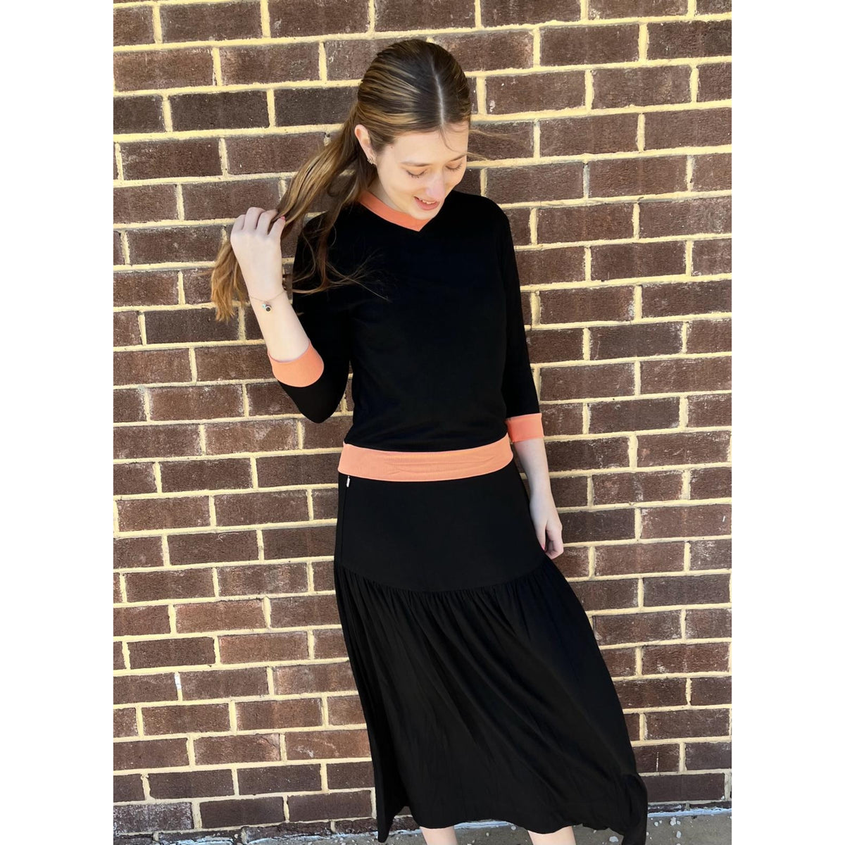 Black/Sorbet Ribbed Set Sold Separately