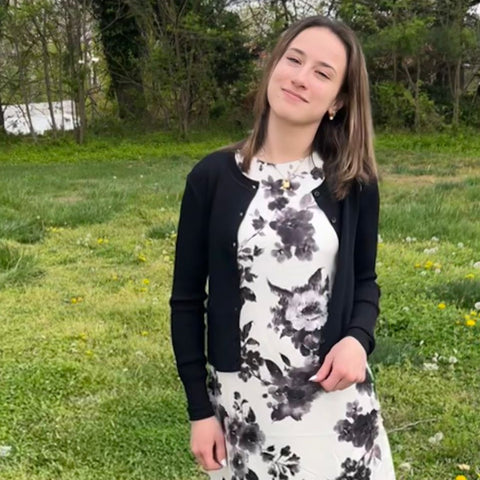 Ribbed Black Cardigan by Ivee