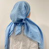 Bamboo Crepe Solid Pretied Headscarf Valeri