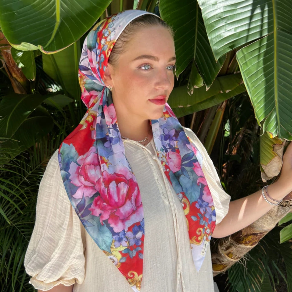SB Headscarf Wild Vintage Florals – The Mimi Boutique