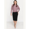 Monkey Dolman Top Pink Sweater