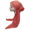 Silver Lurex Thread Cotton Pre-tied Headscarf by SG