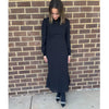 Chaya Black Chiffon Dress