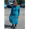 Smokey Blue Cable Aline Skirt