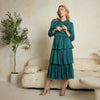 Charlene Dress Emerald Green