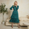 Charlene Dress Emerald Green