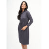 Slate Hoodie Dress by Daniella Faye