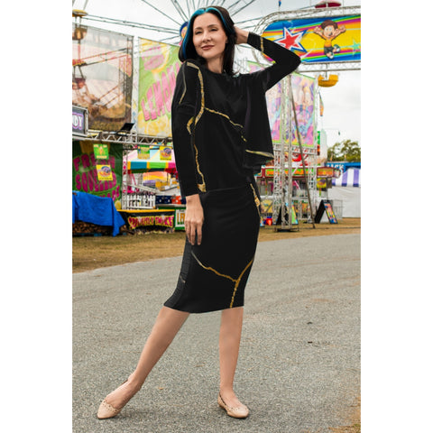 Reo Black 2 Piece Set by Mikah