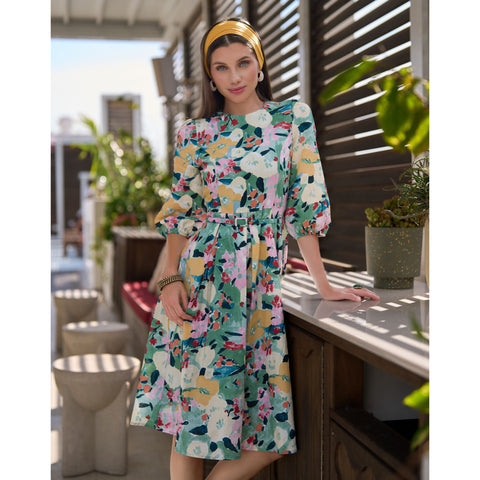 Eden Dress Floral Adina LV