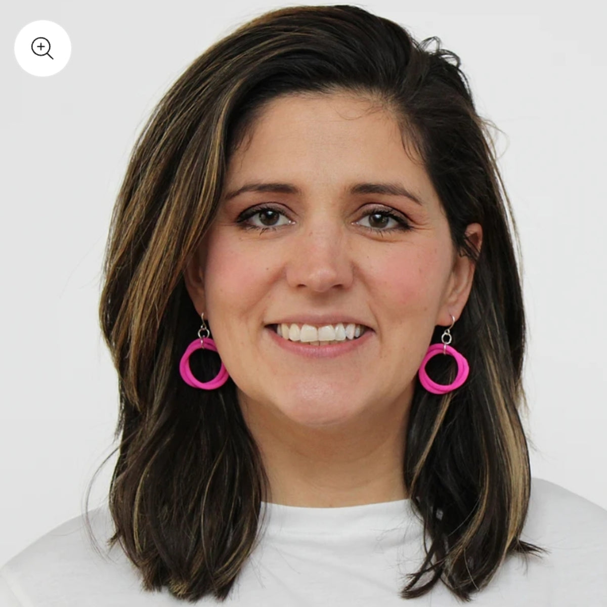 Pink Cefalu Earrings by Sylca