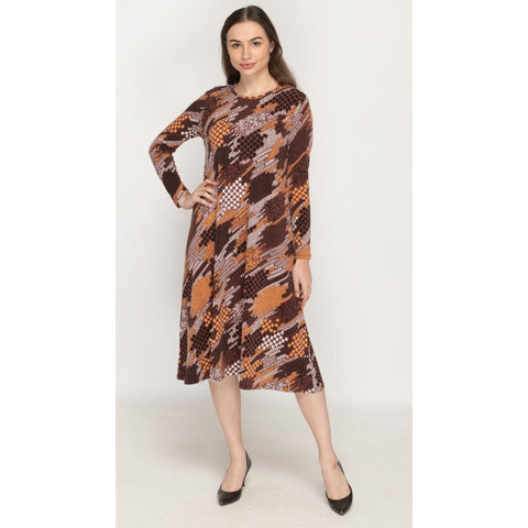Brown Range Penny Dress