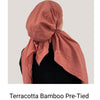 Bamboo Crepe Solid Pretied Headscarf Valeri