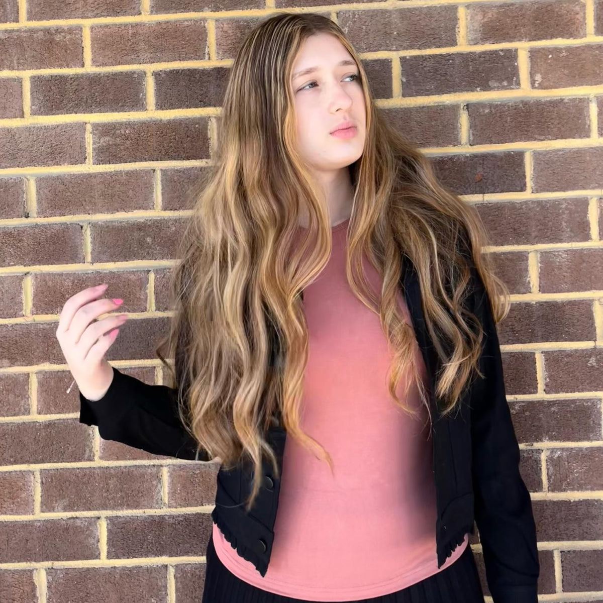 Mauve Puff Sleeve Top Ivee