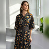 Paula Dress Navy Floral