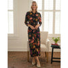 Rio Dress Black Floral - The Mimi Boutique