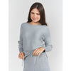 Sweater Rib Top Gray Adina LV