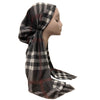 Plaid Print Headscarf Dacee