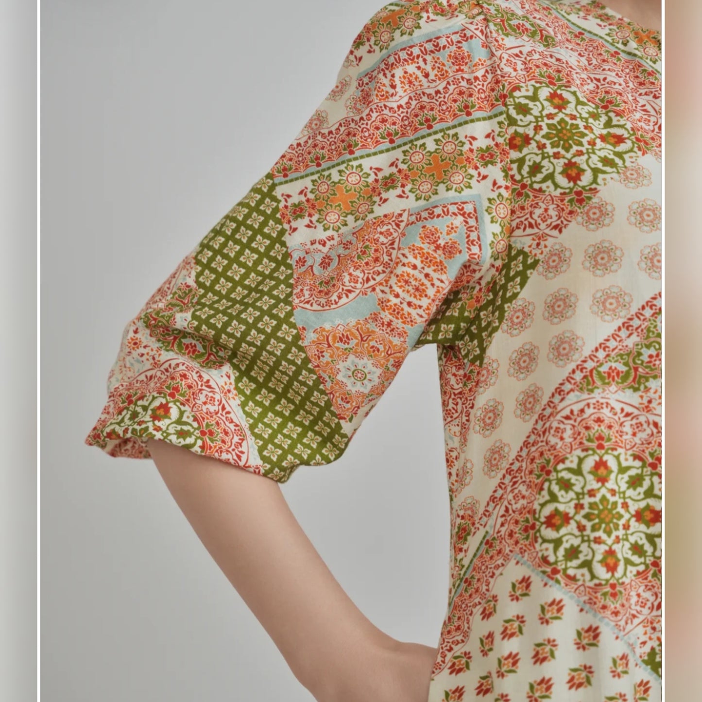 Hailey Dress Vintage Garden