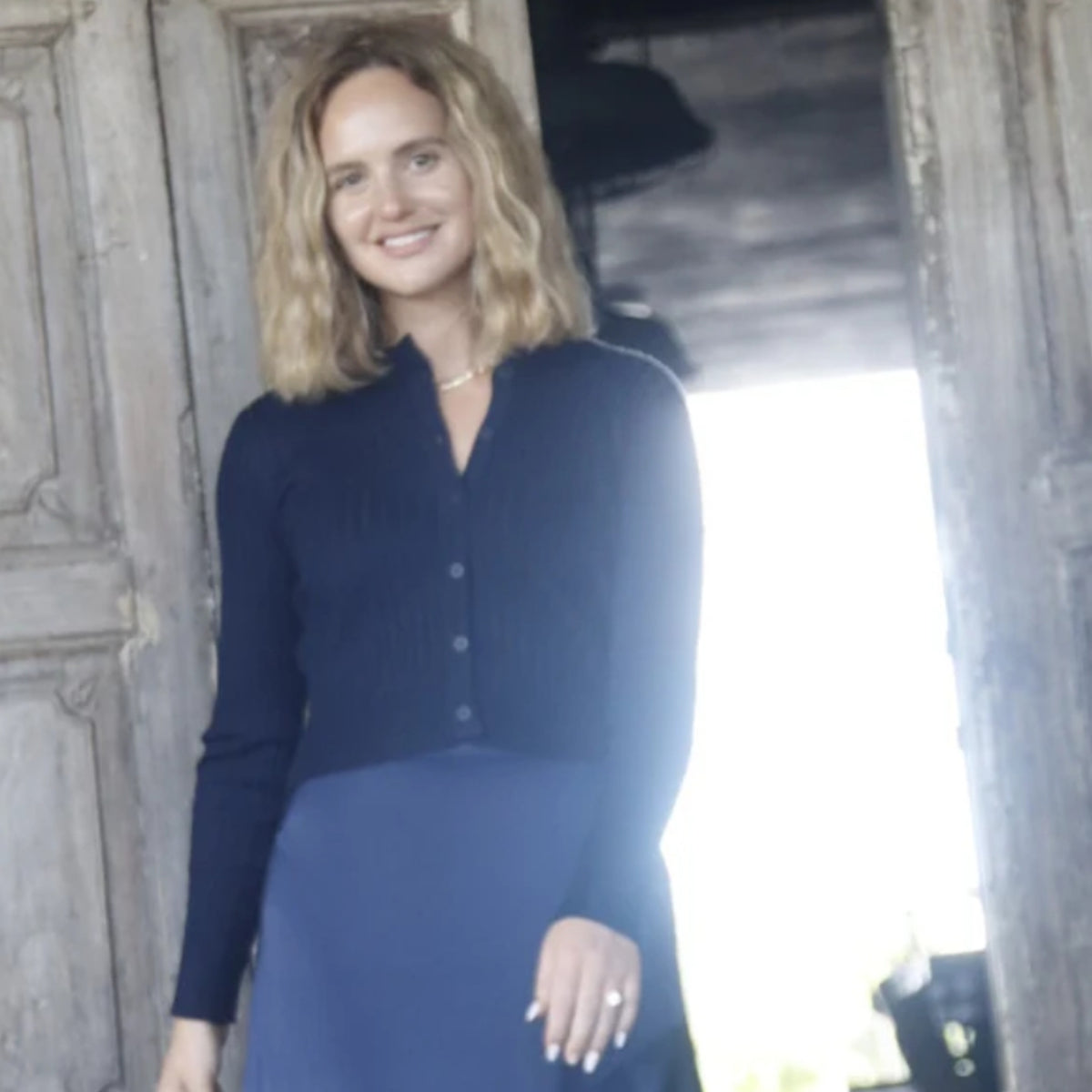 Carrie Cardigan Navy