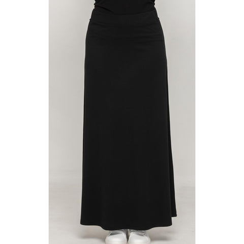 Ponti Aline Black Maxi Skirt KMW