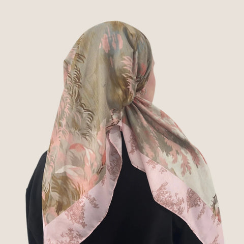 Blush Toile Headscarf Valeri Many Styles