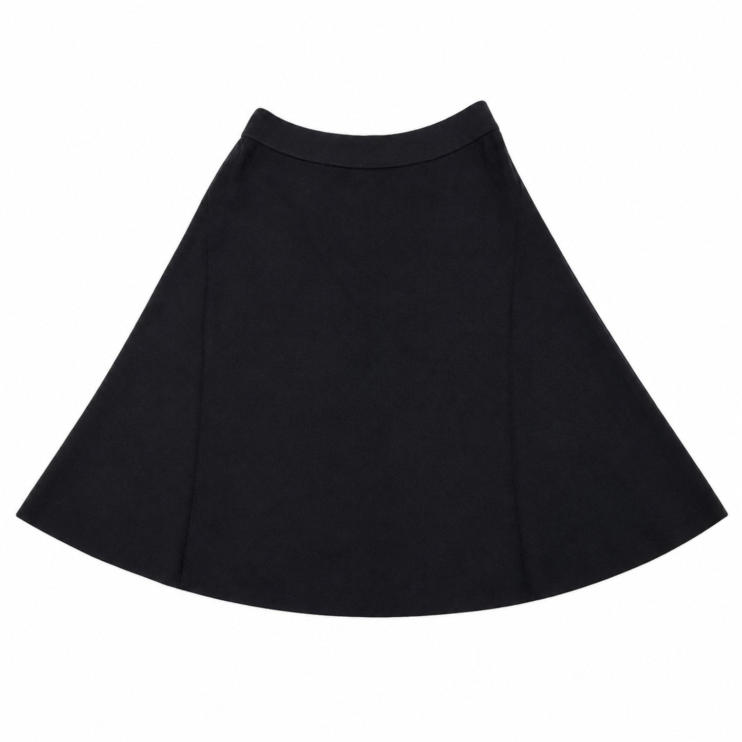 Black Basic Skirt Thread Teen