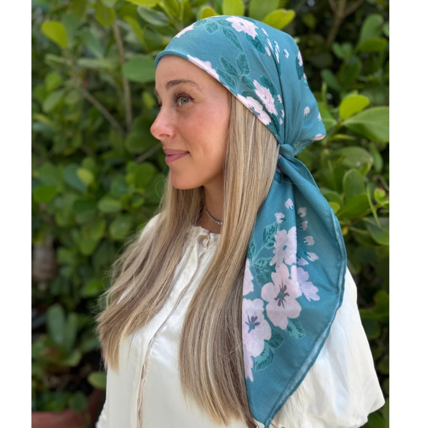 Sage Blush Floral Headscarf SB (More Styles)