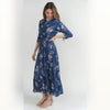 Maren Starfall Blue Floral Dress