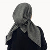 Houndstooth Knit Pre-tied Scarf Valeri