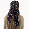 Midnight Rose Light Crinkle Headscarf Valeri Many Styles