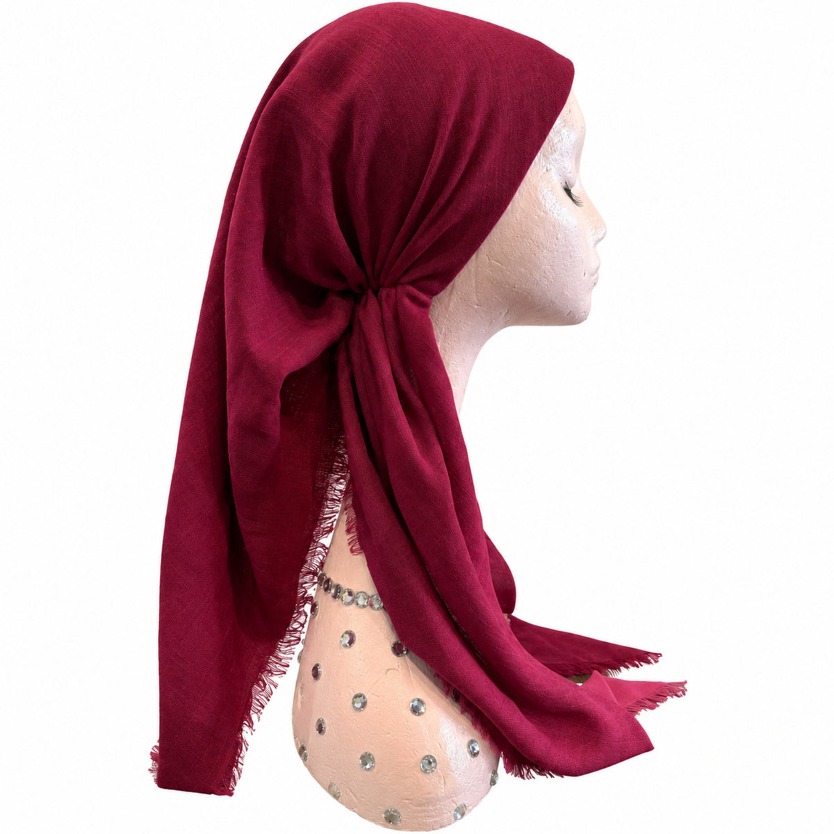 Solid Ombre Atifa Pre-Tied Headscarf