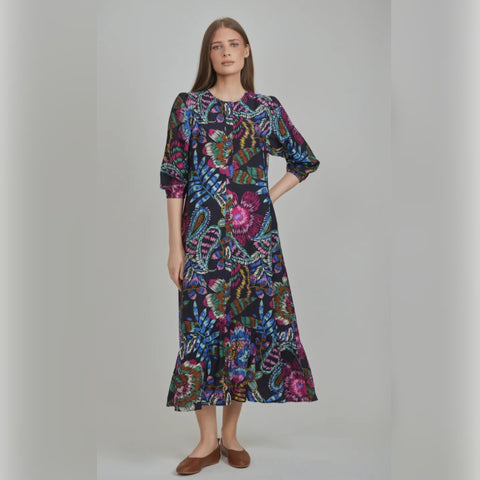 Hailey Dress Midnight Jewel