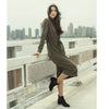Rhea Olive Dress