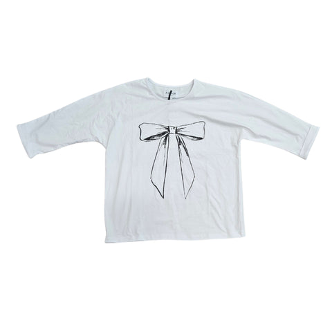 Bow 3/4 Sleeve Tee Adina LV