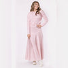Open Weave Cardy Pink