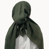 Bamboo Crepe Solid Pretied Headscarf Valeri