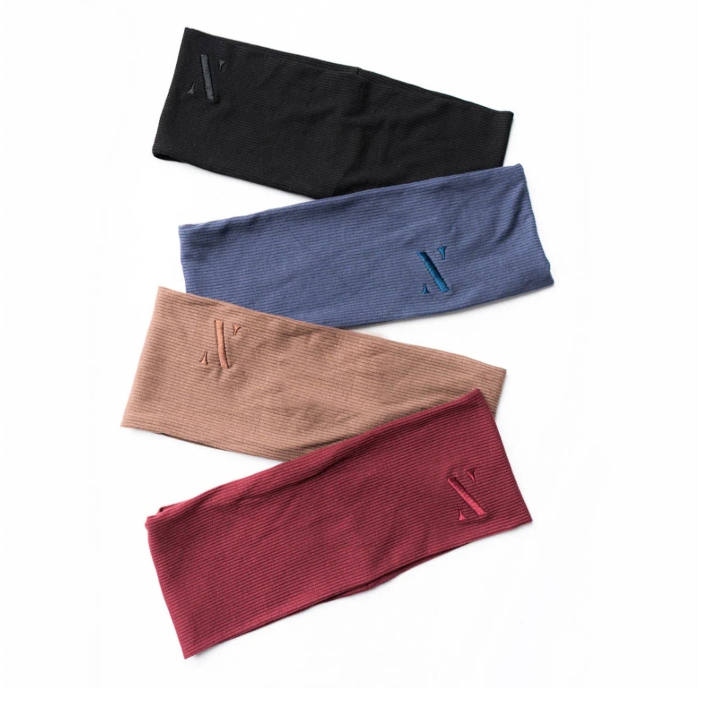 Ribbed Butter Soft Flat Headbands Nicsessories