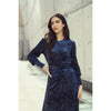 Clara Dress Navy Velvet