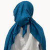 Bamboo Crepe Solid Pretied Headscarf Valeri