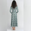 Caelia Grass Sage Blossom Dress