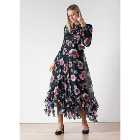 Amalthea Mesh Dress Evening Rose