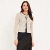Dark Sand Tie Cardigan Sweater OC