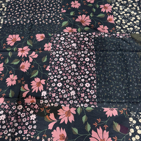 Floral Patchwork Tichel Nicsessories