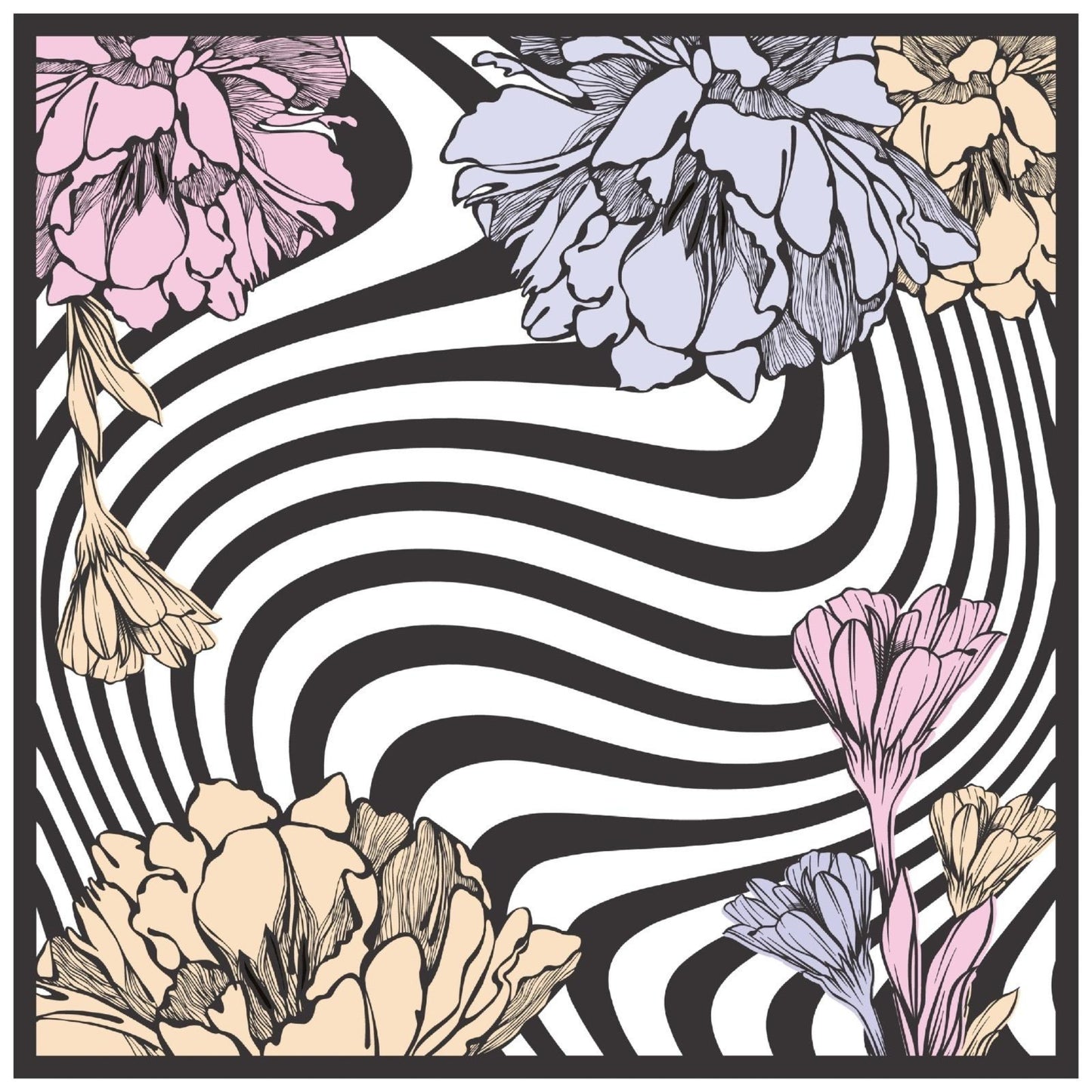Retro Bloom Headscarf Nicsessories