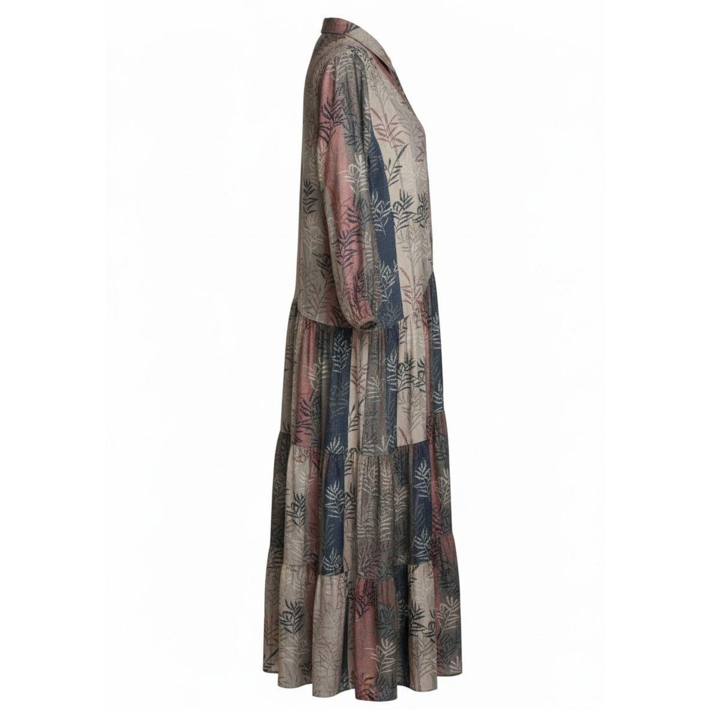 Patchwork Maxi Dress