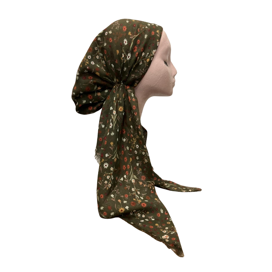 Floral Print Headscarf Dacee - The Mimi Boutique