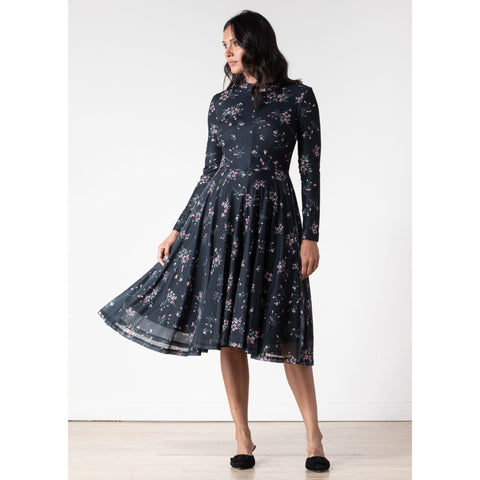 Himalia Mesh Dress Blushing Ivy