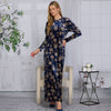 Ella Maxi Navy Floral